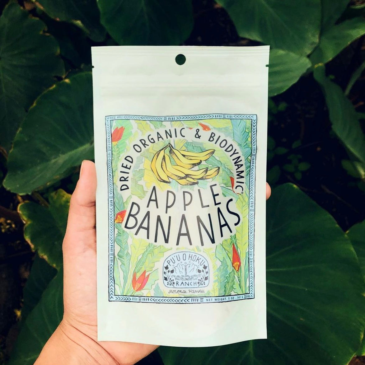 Organic Dried Apple Bananas