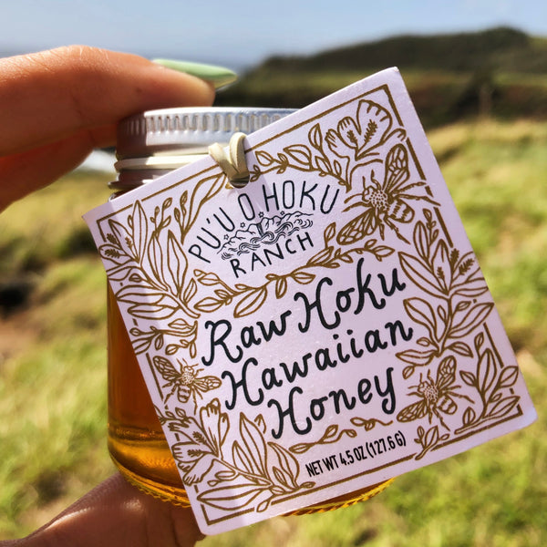 Raw Hoku Hawaiian Honey (4.5 oz)